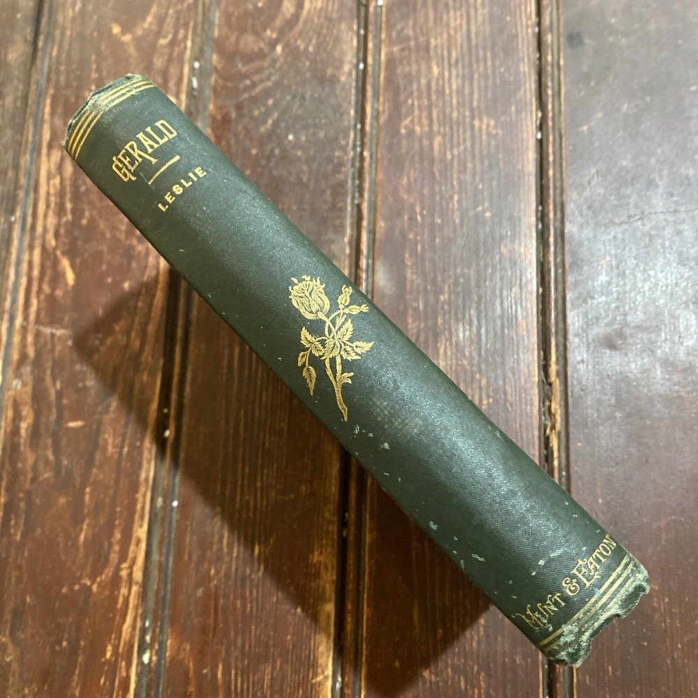 Gerald: A Story of To-Day by Emma Leslie 1881‎ Hardcover Book - VERY RARE - Picture 2 of 16
